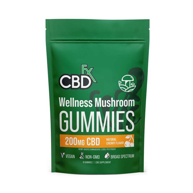 CBDFx Gummies With Mushrooms for Wellness Gummies