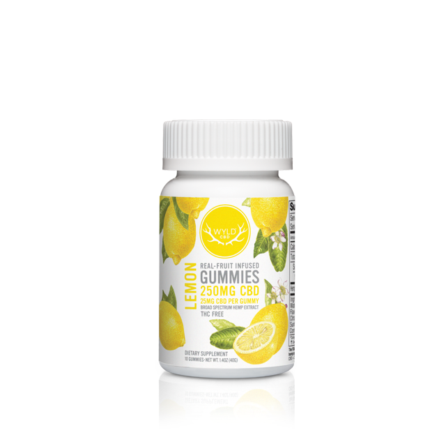 Wyld CBD - Lemon Gummies, Broad Spectrum
