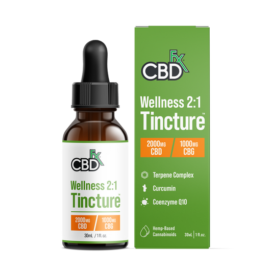 CBD + CBG Oil Wellness Tincture